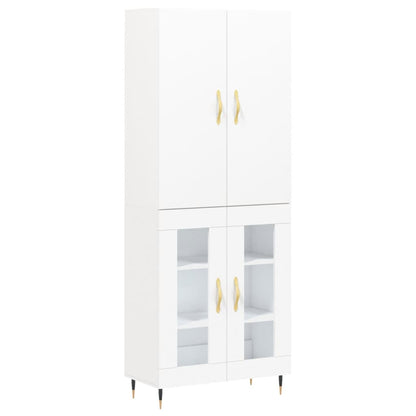 Skap Hvit 69,5x34x180 cm