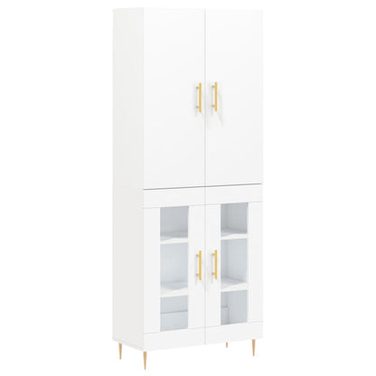 Skap Hvit 69,5x34x180 cm
