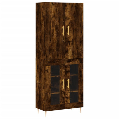 Skap Røkt Eik 69,5x34x180 cm