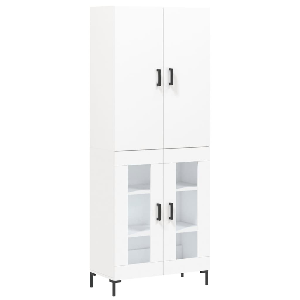 Skap Hvit 69,5x34x180 cm