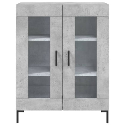 Skap Betonggrå 69,5x34x180 cm