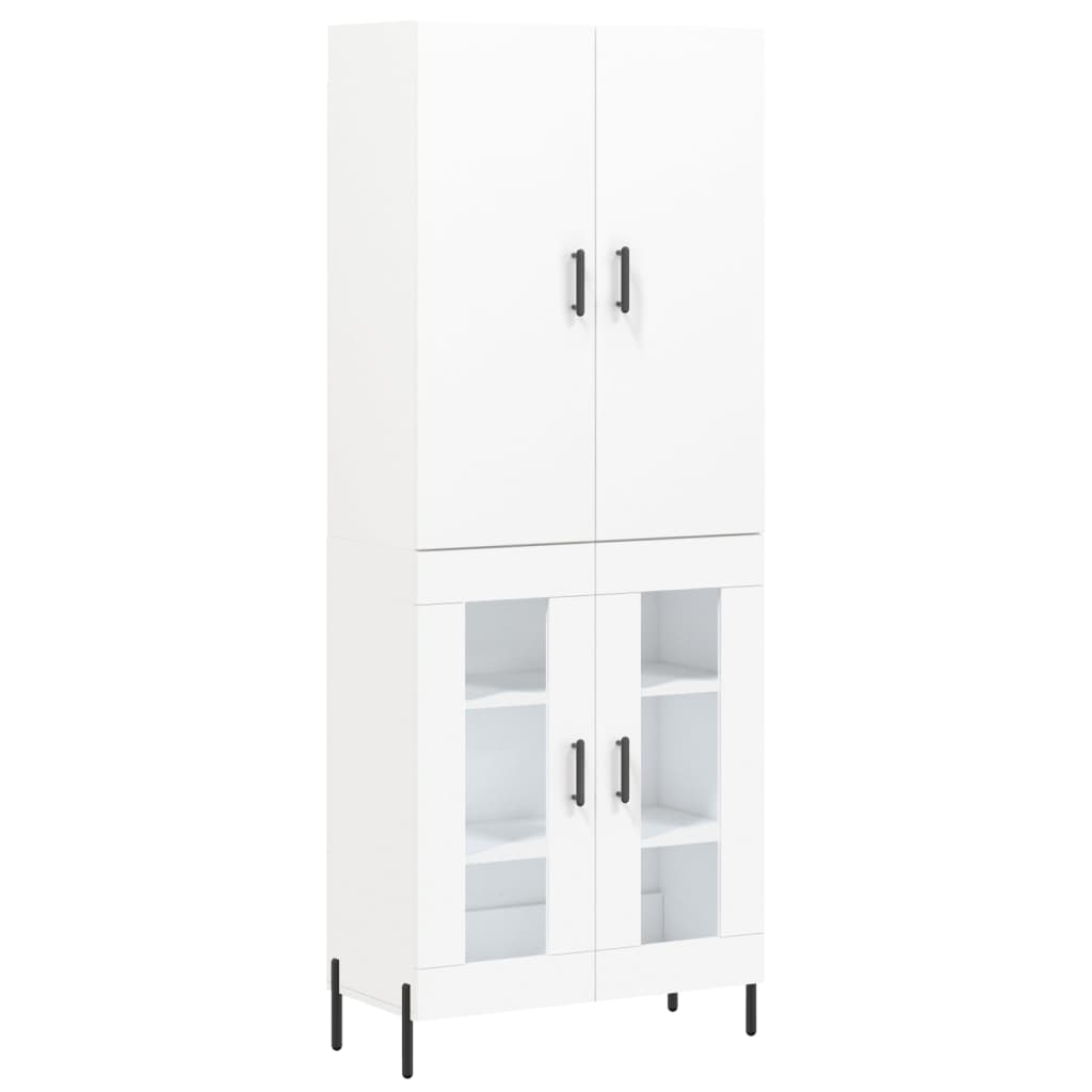 Skap Hvit 69,5x34x180 cm
