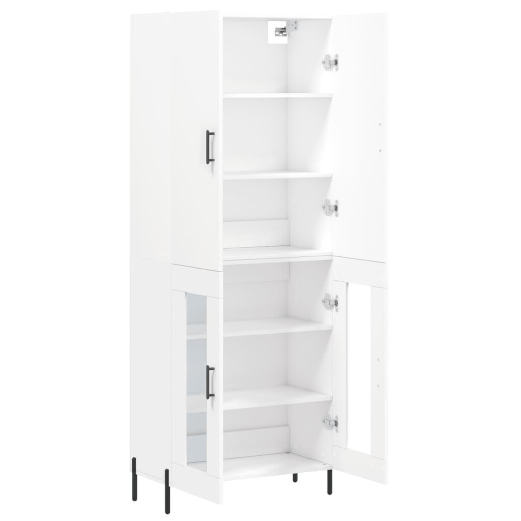 Skap Hvit 69,5x34x180 cm