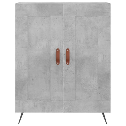 Skap Betonggrå 69,5x34x180 cm
