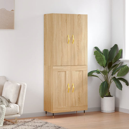 Skap Sonoma Eik 69,5x34x180 cm