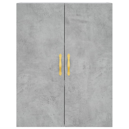 Skap Betonggrå 69,5x34x180 cm