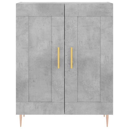 Skap Betonggrå 69,5x34x180 cm