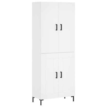Skap Hvit 69,5x34x180 cm