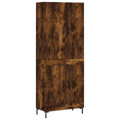 Skap Røkt Eik 69,5x34x180 cm