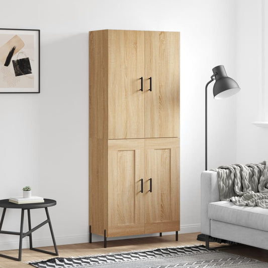 Skap Sonoma Eik 69,5x34x180 cm