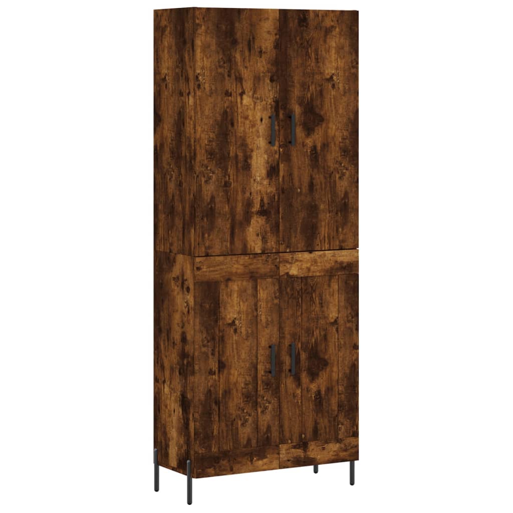Skap Røkt Eik 69,5x34x180 cm