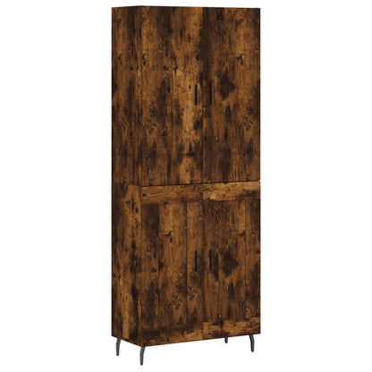 Skap Røkt Eik 69,5x34x180 cm