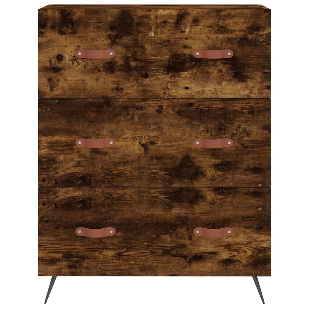 Skap Røkt Eik 69,5x34x180 cm