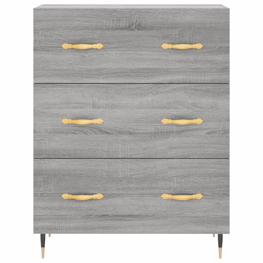 Skap Sonoma Grå 69,5x34x180 cm