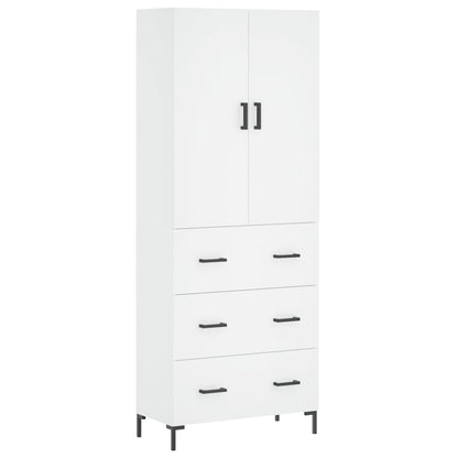Skap Hvit 69,5x34x180 cm