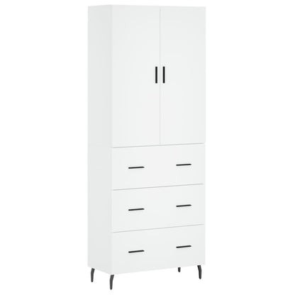 Skap Hvit 69,5x34x180 cm