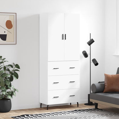 Skap Hvit 69,5x34x180 cm