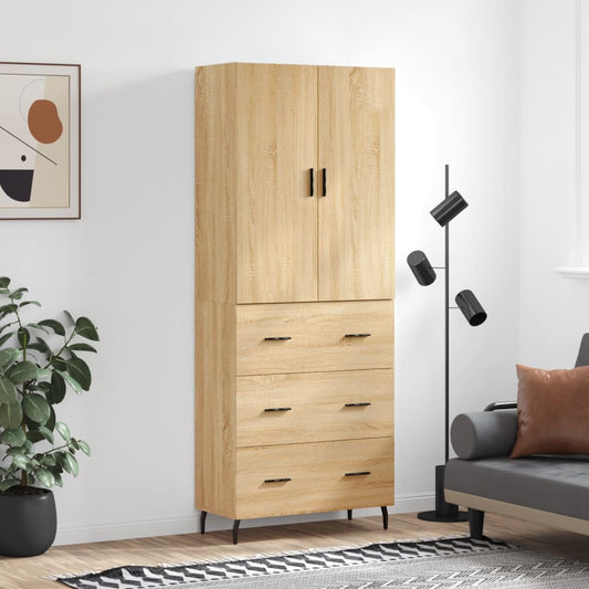 Skap Sonoma Eik 69,5x34x180 cm