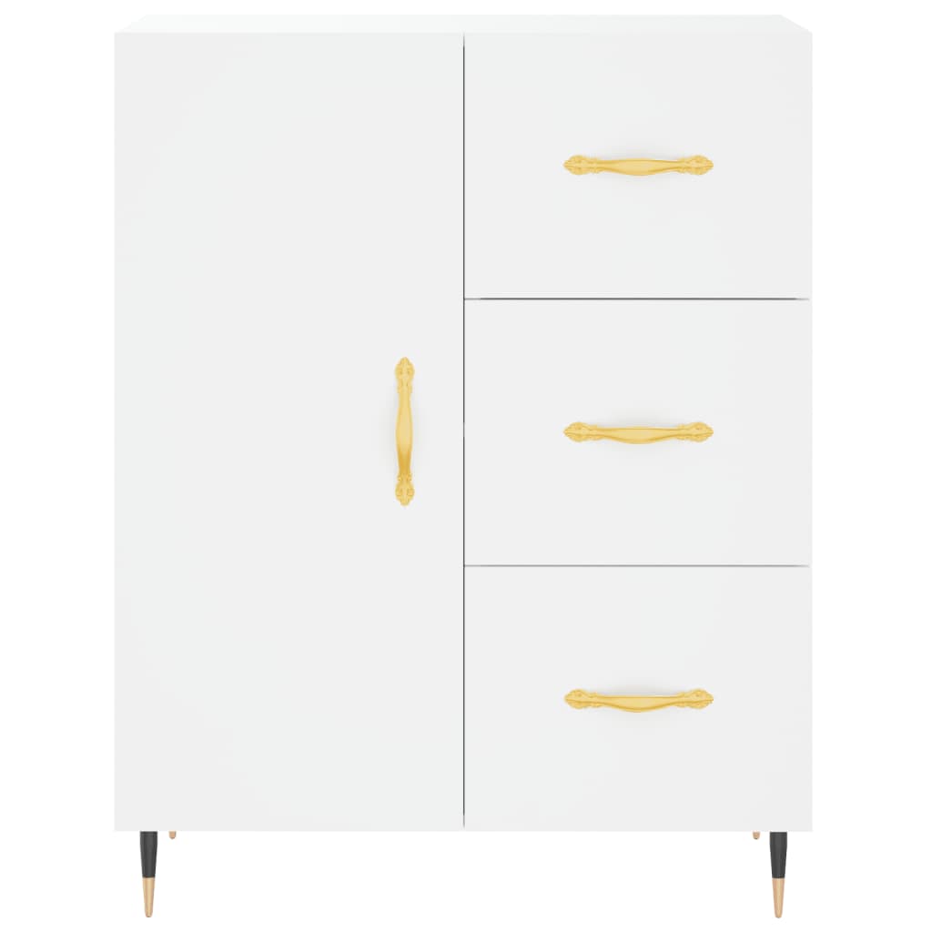Skap Hvit 69,5x34x180 cm
