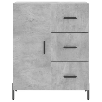 Skap Betonggrå 69,5x34x180 cm