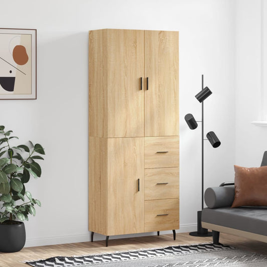 Skap Sonoma Eik 69,5x34x180 cm