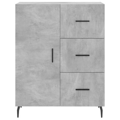 Skap Betonggrå 69,5x34x180 cm