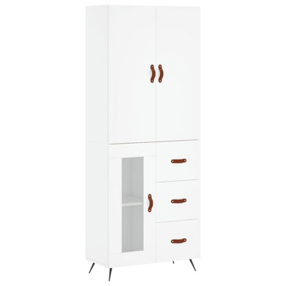 Skap Hvit 69,5x34x180 cm