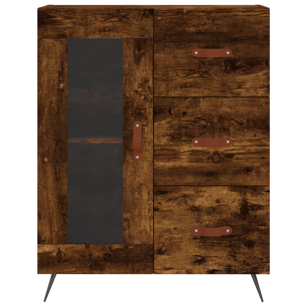 Skap Røkt Eik 69,5x34x180 cm