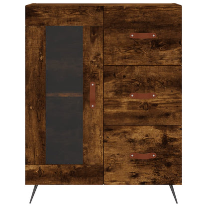 Skap Røkt Eik 69,5x34x180 cm