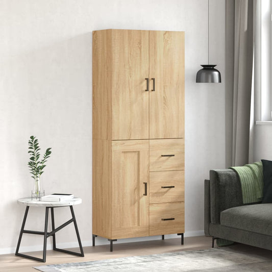 Skap Sonoma Eik 69,5x34x180 cm