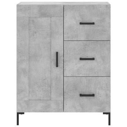 Skap Betonggrå 69,5x34x180 cm