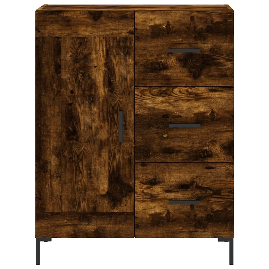 Skap Røkt Eik 69,5x34x180 cm