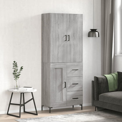 Skap Sonoma Grå 69,5x34x180 cm