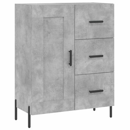 Skap Betonggrå 69,5x34x180 cm