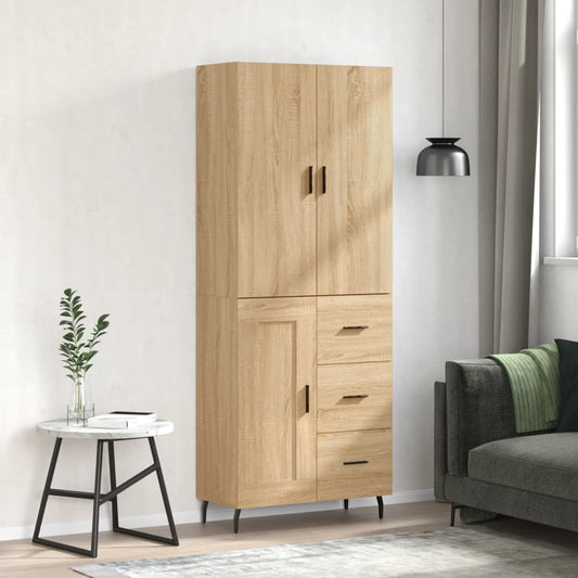 Skap Sonoma Eik 69,5x34x180 cm