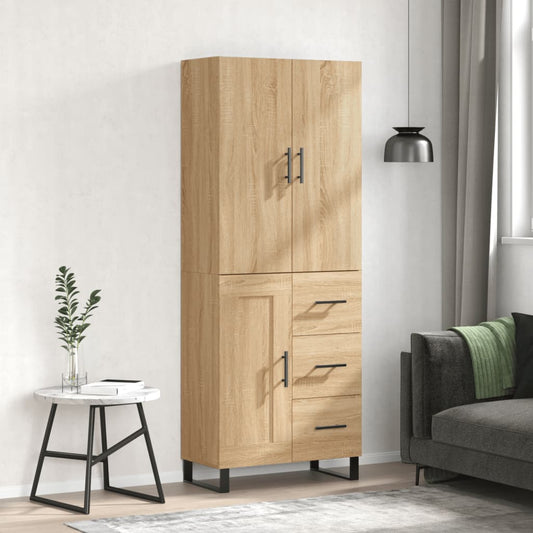 Skap Sonoma Eik 69,5x34x180 cm