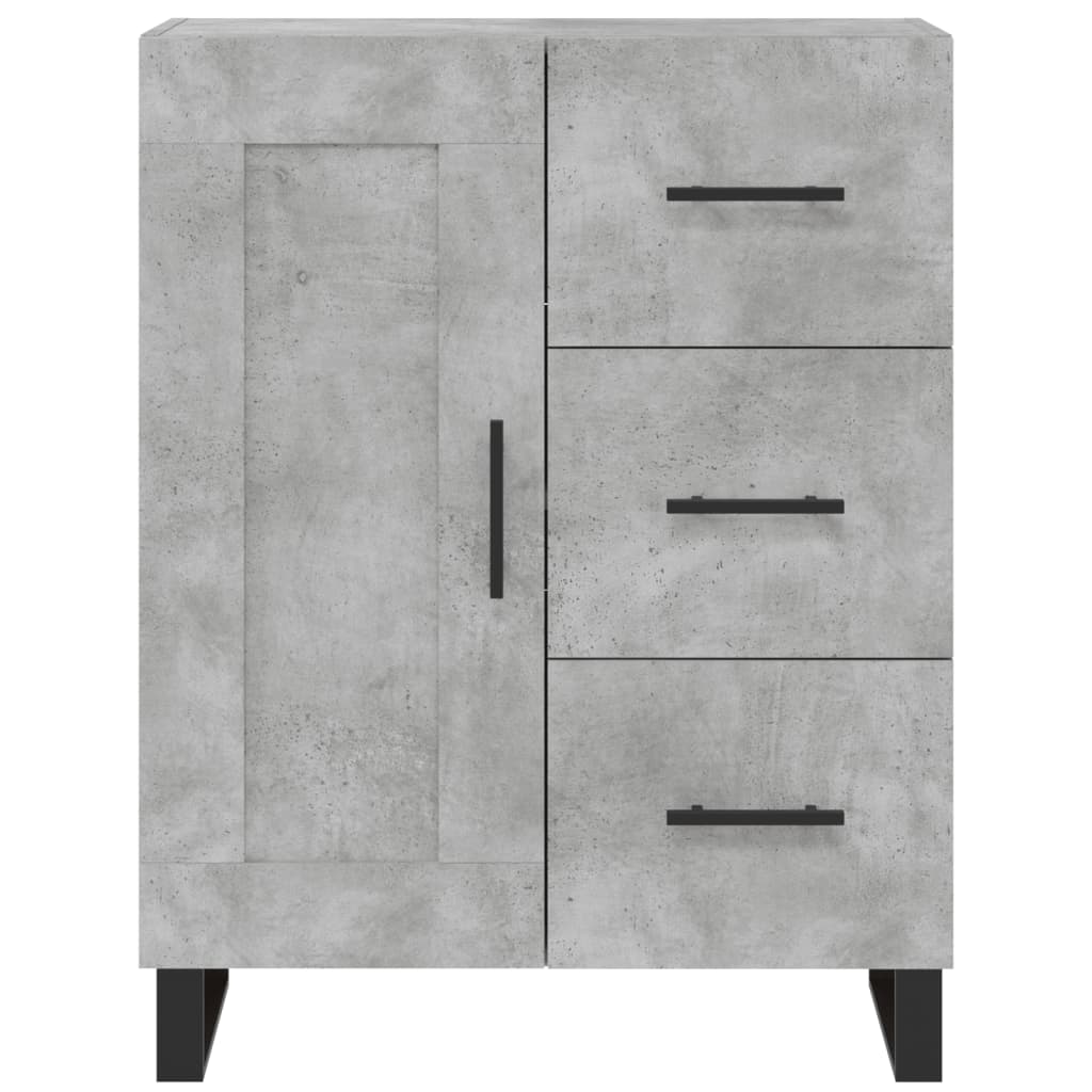 Skap Betonggrå 69,5x34x180 cm