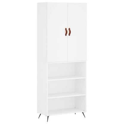 Skap Hvit 69,5x34x180 cm