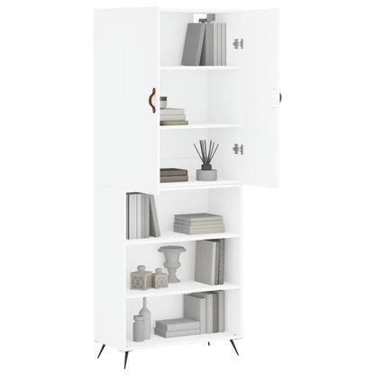 Skap Hvit 69,5x34x180 cm