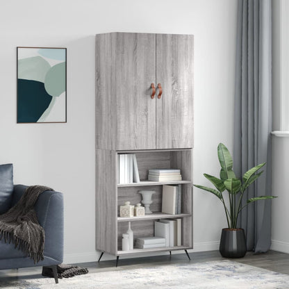 Skap Sonoma Grå 69,5x34x180 cm