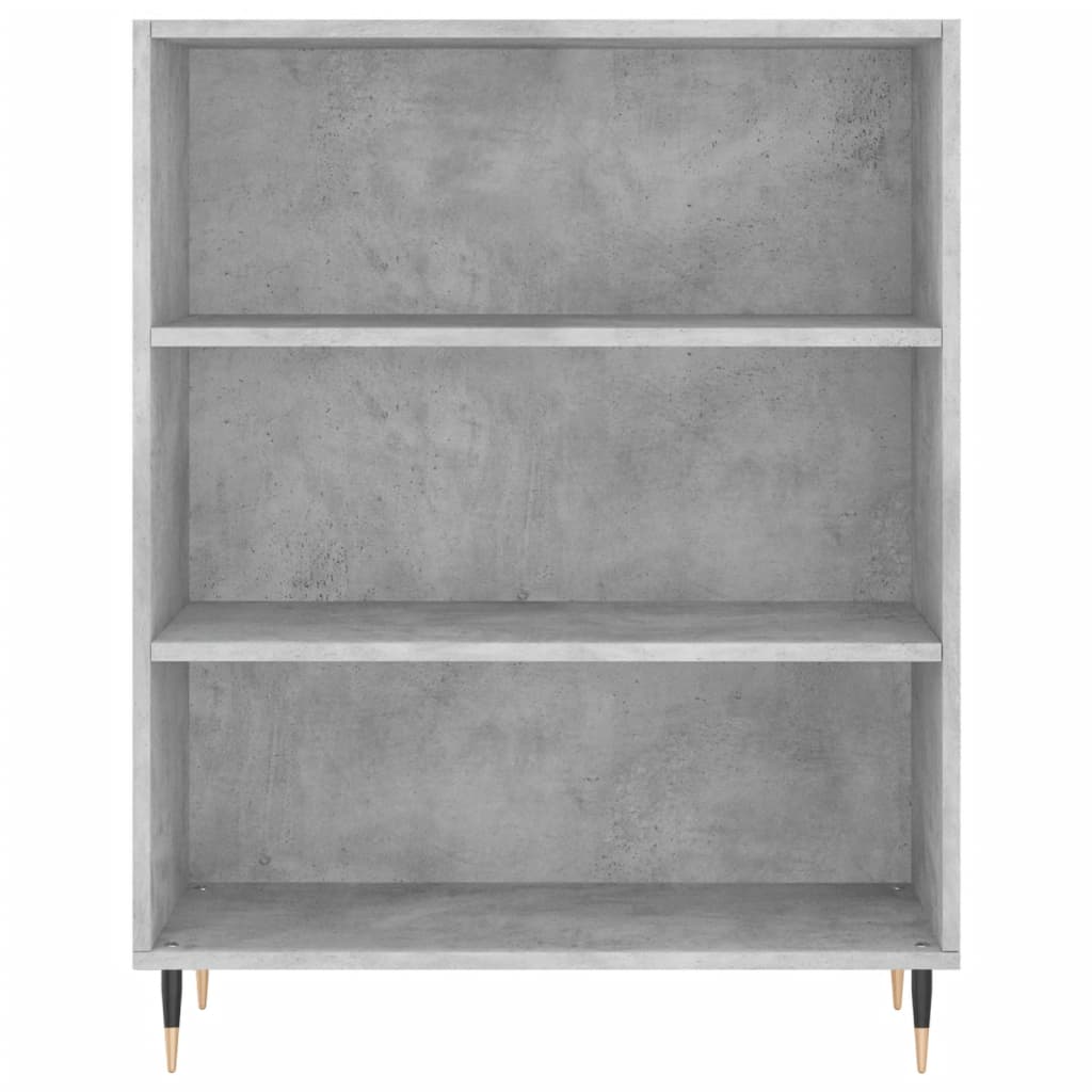 Skap Betonggrå 69,5x34x180 cm