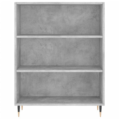 Skap Betonggrå 69,5x34x180 cm