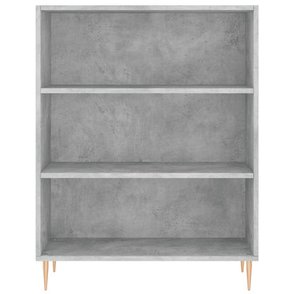 Skap Betonggrå 69,5x34x180 cm