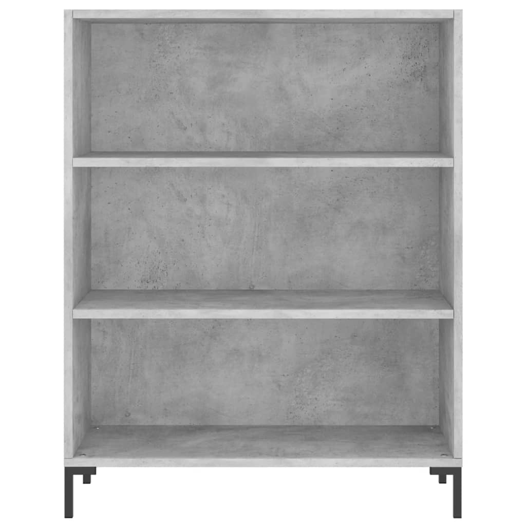Skap Betonggrå 69,5x34x180 cm