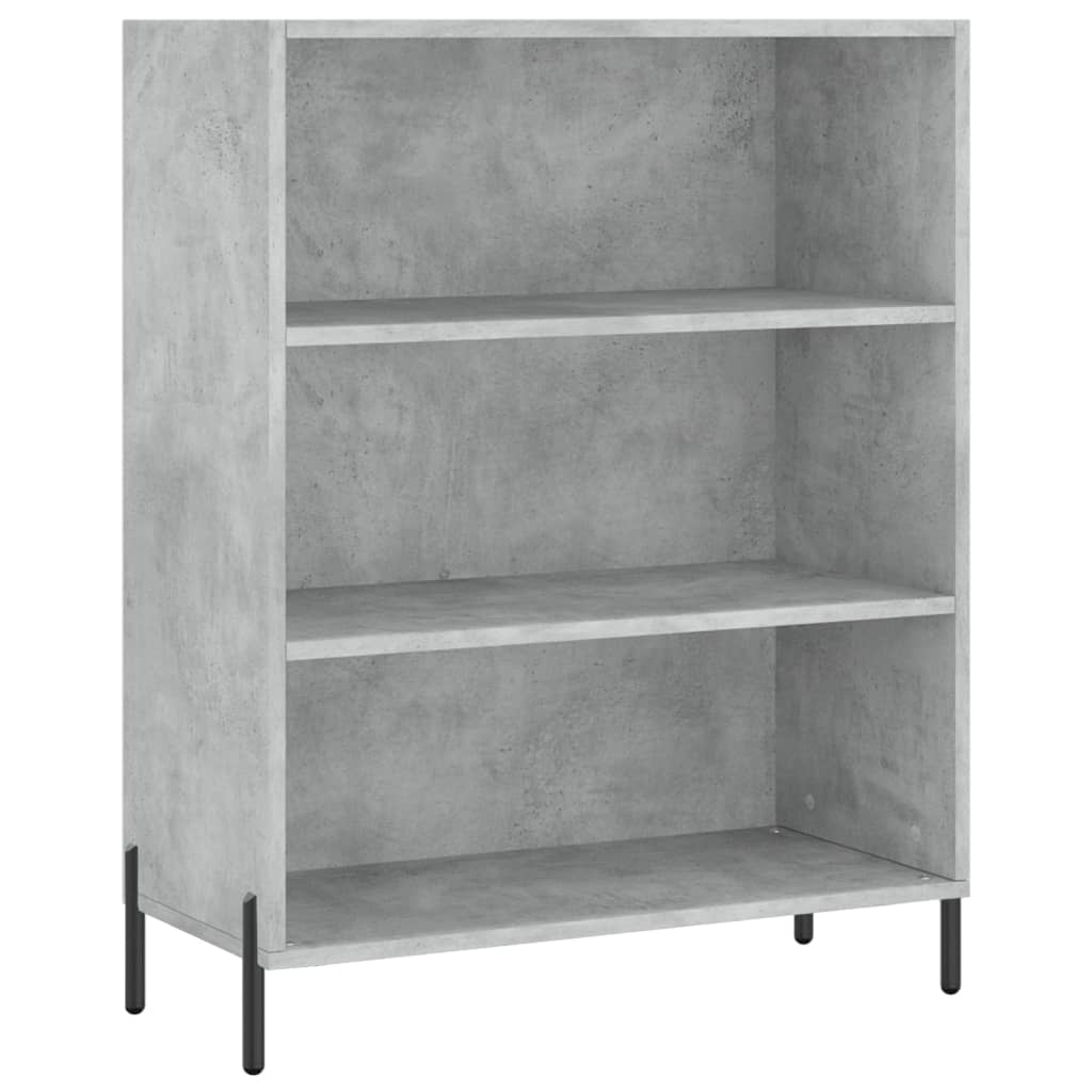 Skap Betonggrå 69,5x34x180 cm
