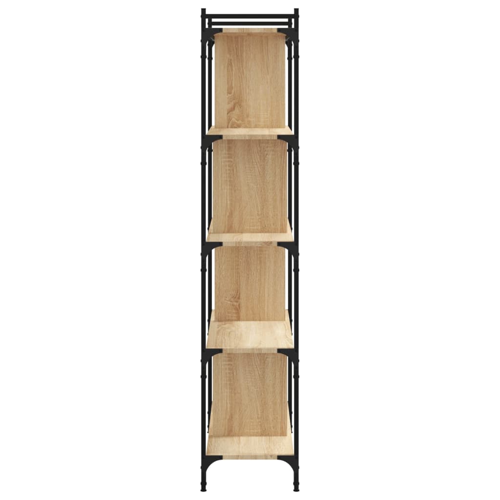 Bokhylle Sonoma Eik 5 etasjer 76x32x158 cm