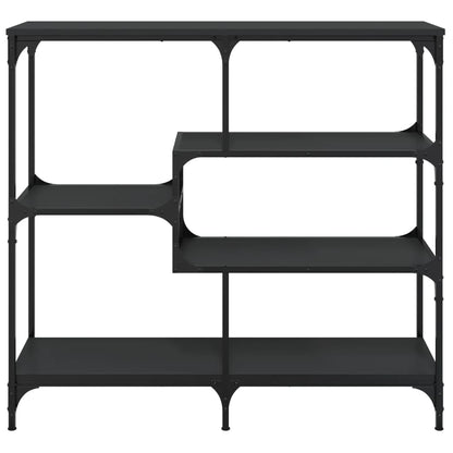 Avlastningsbord Konsollbord Svart 103x32x95 cm