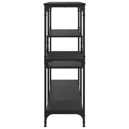 Avlastningsbord Konsollbord Svart 103x32x95 cm