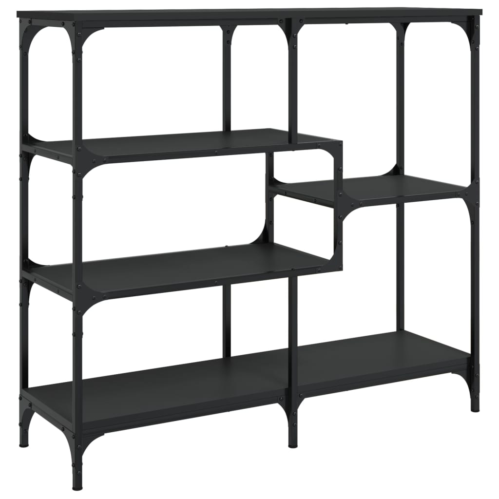 Avlastningsbord Konsollbord Svart 103x32x95 cm