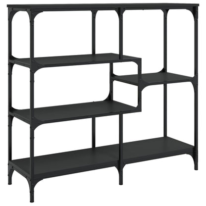 Avlastningsbord Konsollbord Svart 103x32x95 cm